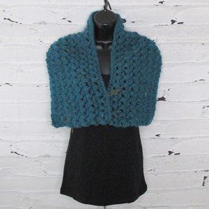 Duncan Street Designs Hand Crochet Williams Puff Chunky Neckwarmer with Pin